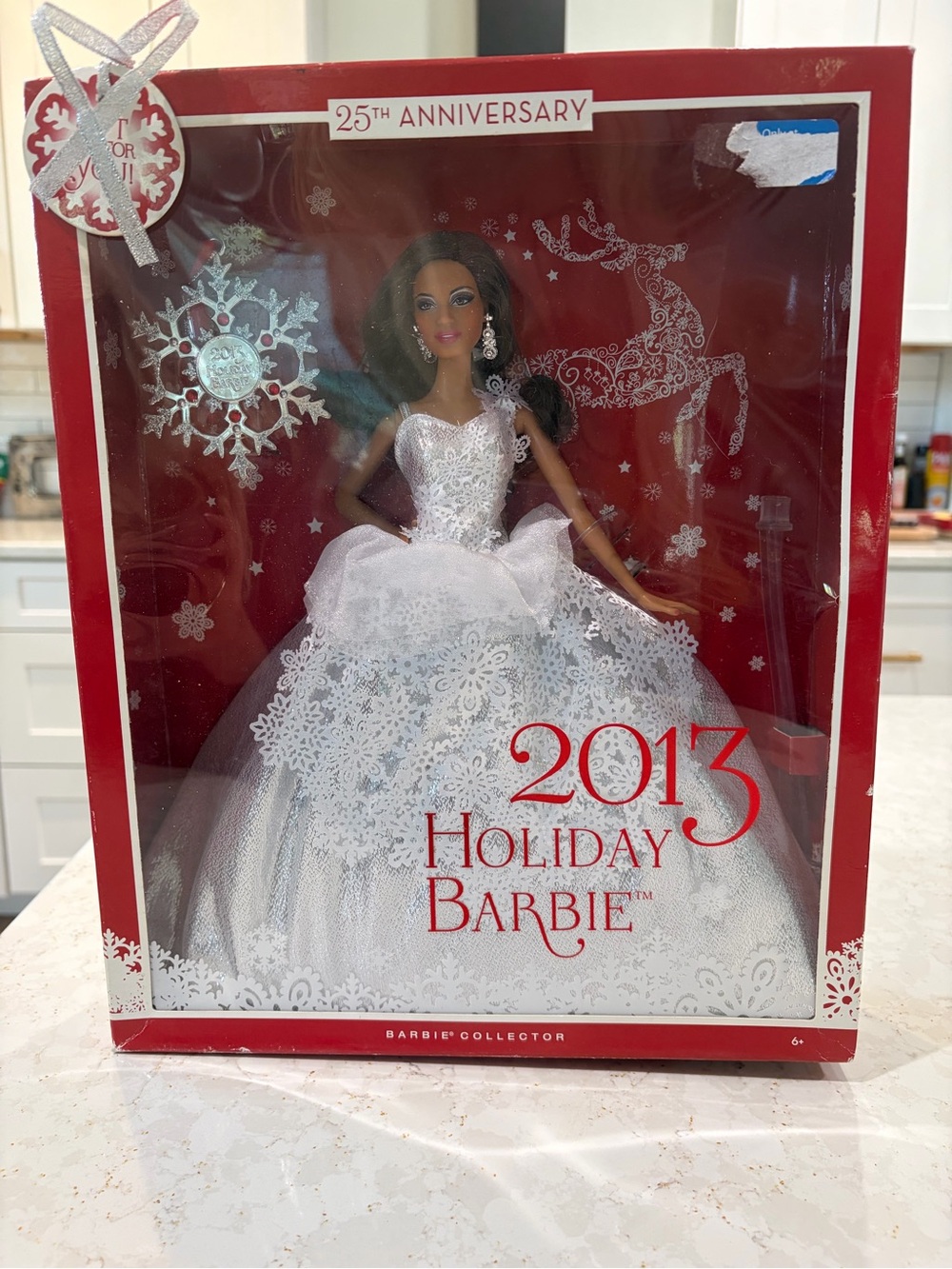 Holiday Barbie 2013 25th Anniversary African American Doll NRFB